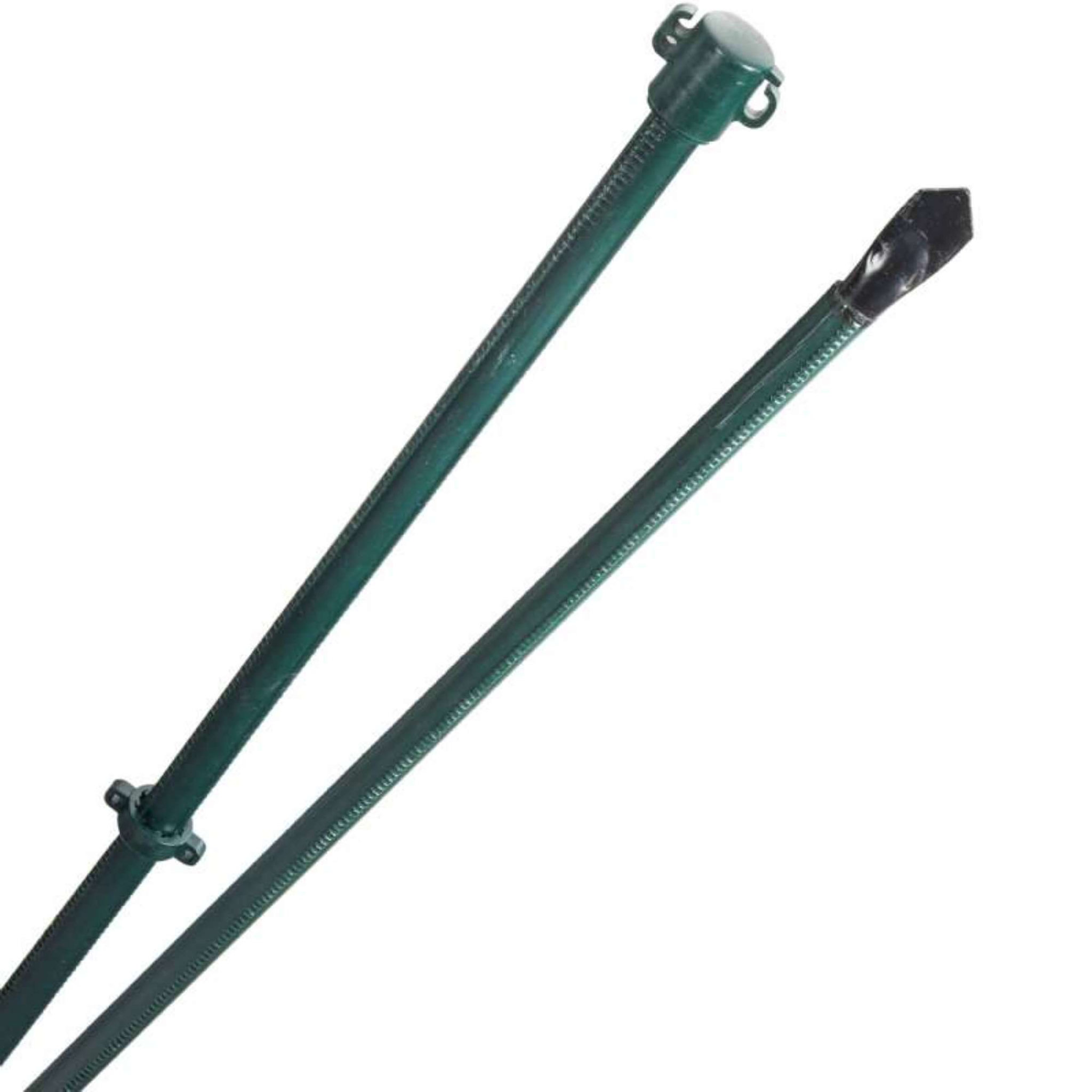 Voir la diapositive 2 : Tenax Poteau métallique plastifié  Taille 1.5 m