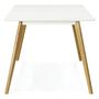 Voir la diapositive 3 : Paris Prix Table de Repas  Hanko  160cm Blanc