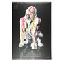 Voir la diapositive 4 : Paris Prix Statuette Déco Gorille  Rainbow  46cm Multicolore