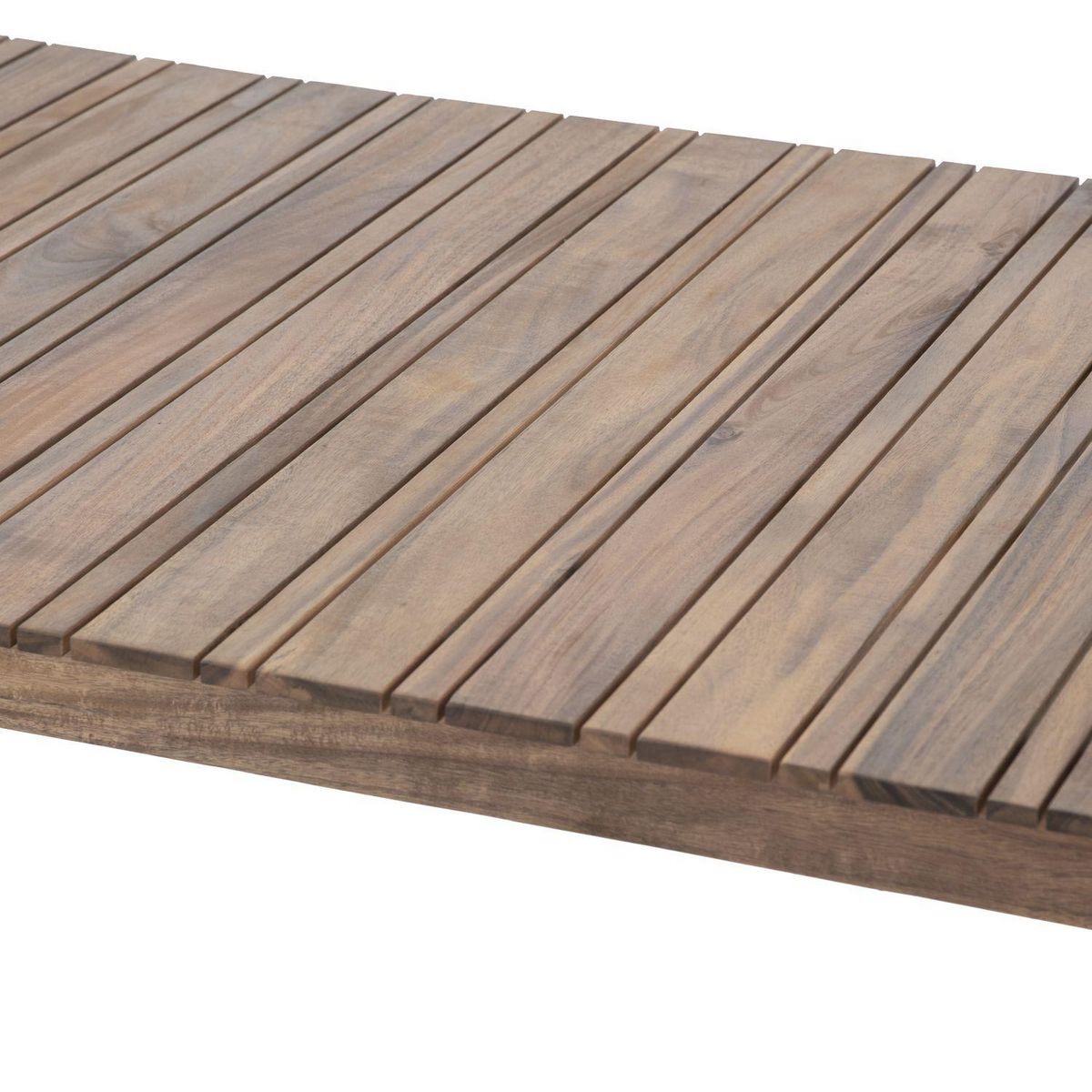 HESPERIDE Table de jardin en bois 6 Personnes - L. 160 x H. 75 cm - Beige