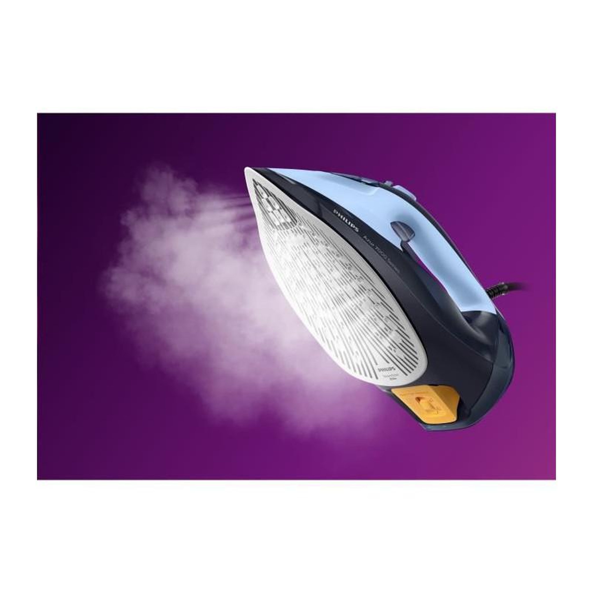 Voir la diapositive 4 : Philips Fer à repasse vapeur 2800w 50g/min - dst7041/20