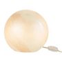 Voir la diapositive 2 : Paris Prix Lampe à Poser Ronde  Pearl  20cm Blanc