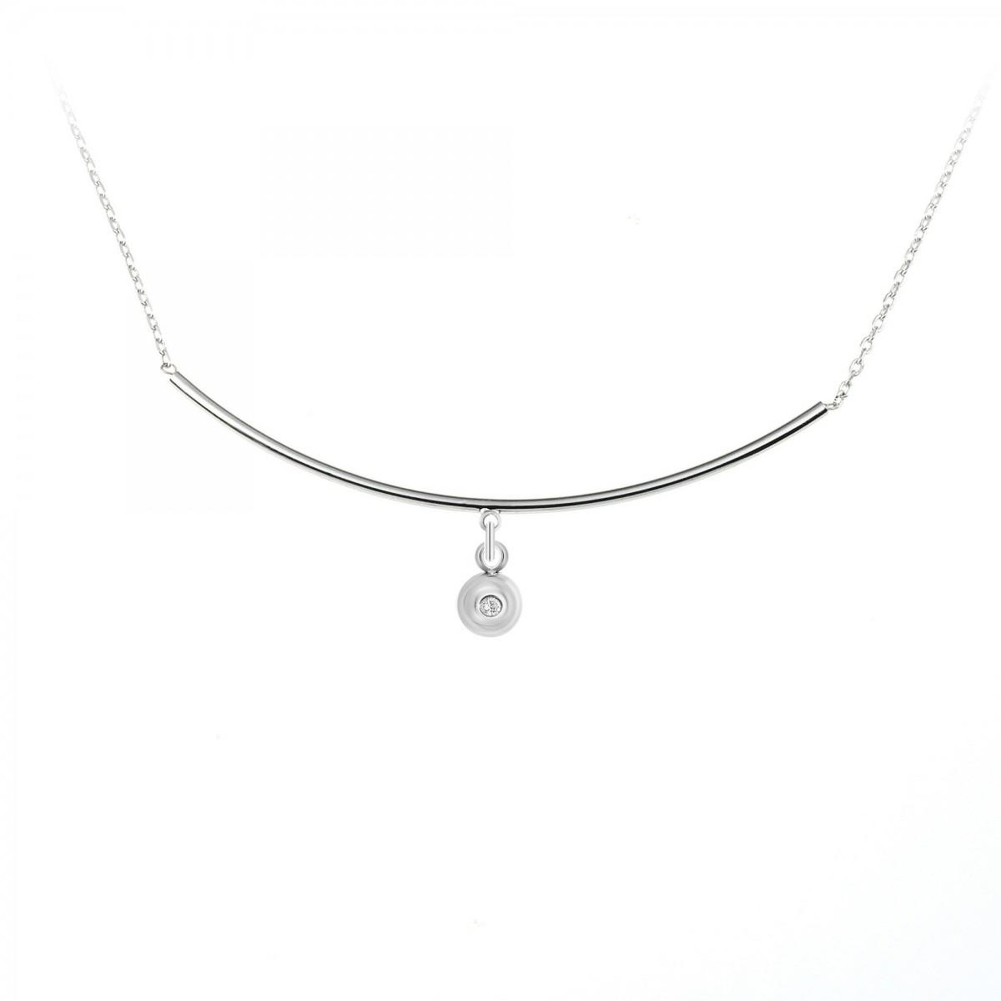 SC CRYSTAL Collier par SC Crystal orné d'un véritable diamant blanc