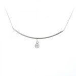 SC CRYSTAL Collier par SC Crystal orné d'un véritable diamant blanc