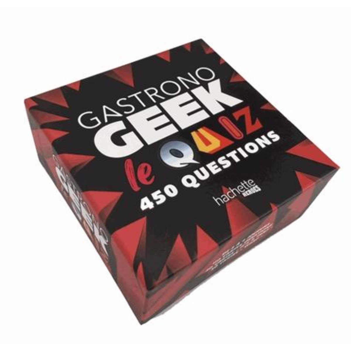 GASTRONOGEEK : LE QUIZ. 450 QUESTIONS. AVEC 180 CARTES, 4 PIONS ET UN PLATEAU DE JEU, Villanova Thibaud