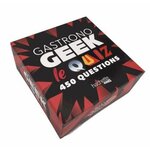 GASTRONOGEEK : LE QUIZ. 450 QUESTIONS. AVEC 180 CARTES, 4 PIONS ET UN PLATEAU DE JEU, Villanova Thibaud