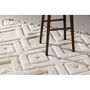 Voir la diapositive 5 : Paris Prix Tapis Déco en Laine  Dahlia  200x300cm Blanc