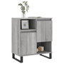 Voir la diapositive 3 : VIDAXL Buffet Sonoma gris 60x35x70 cm Bois d ingénierie