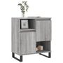 Voir la diapositive 3 : VIDAXL Buffet Sonoma gris 60x35x70 cm Bois d ingénierie