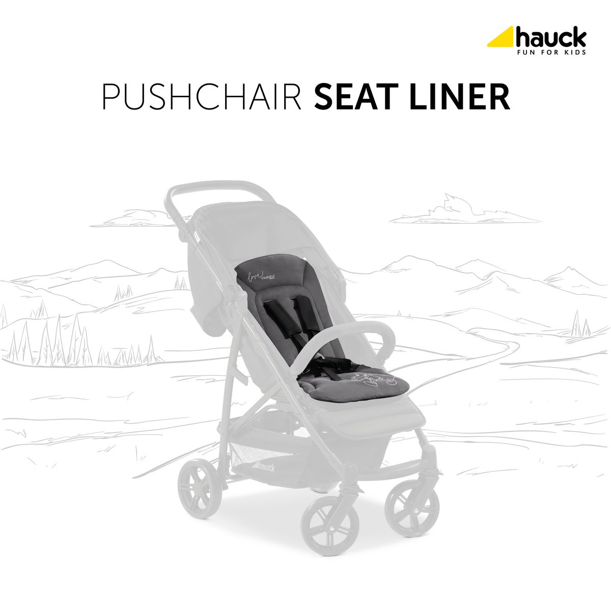 HAUCK Sur-assise pour poussette Pushchair Seat Liner