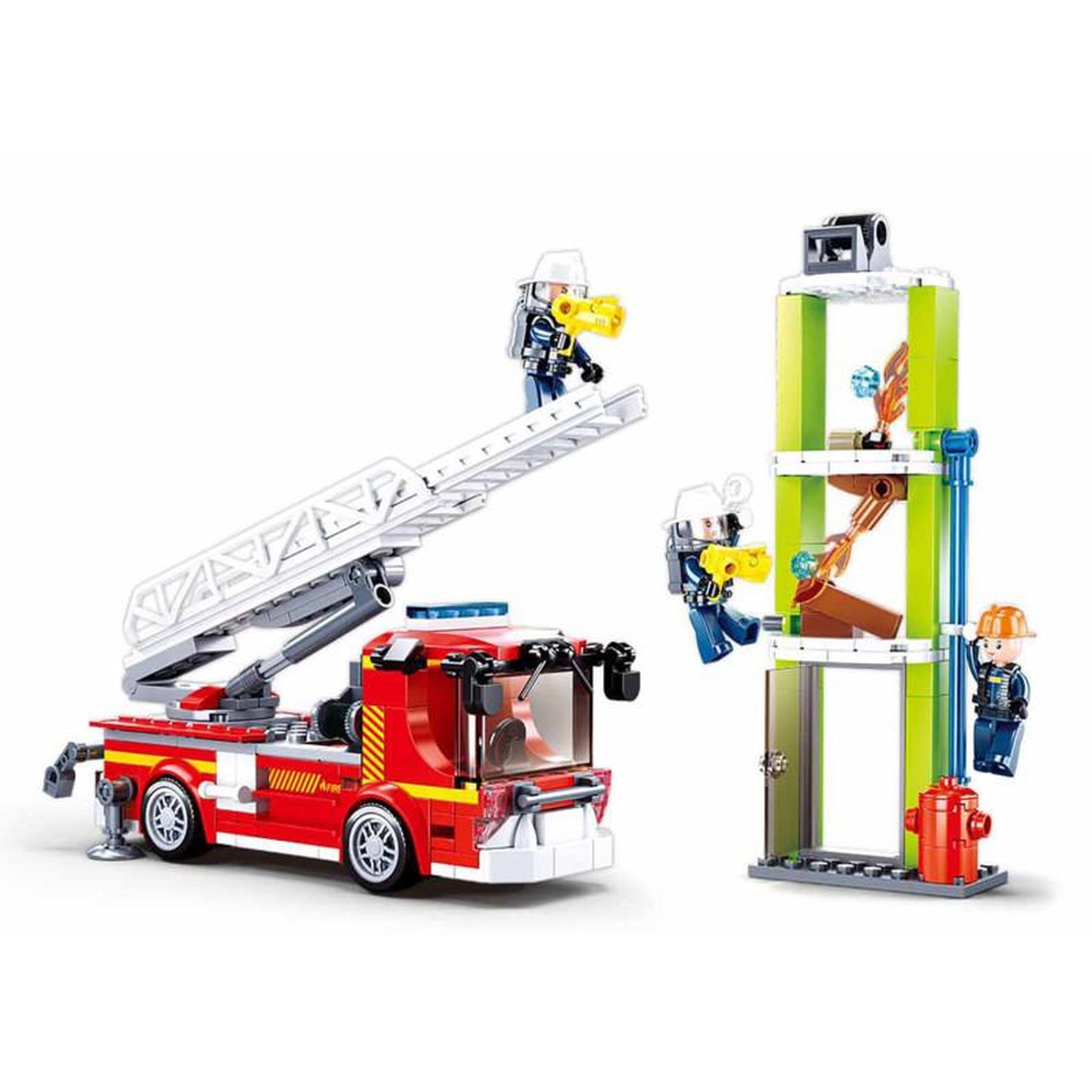 Voir la diapositive 2 : Sluban Sluban Fire Department Ladder Truck Exercise M38-B0966