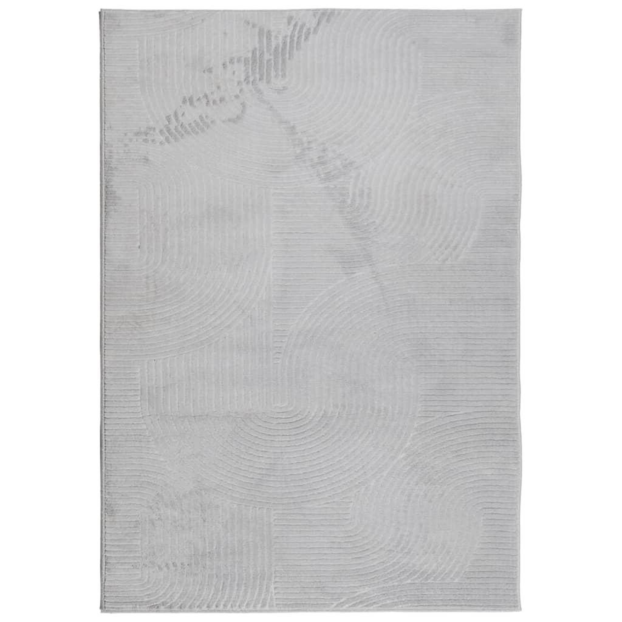 Voir la diapositive 2 : VIDAXL Tapis IZA poils courts style scandinave gris 160x230 cm