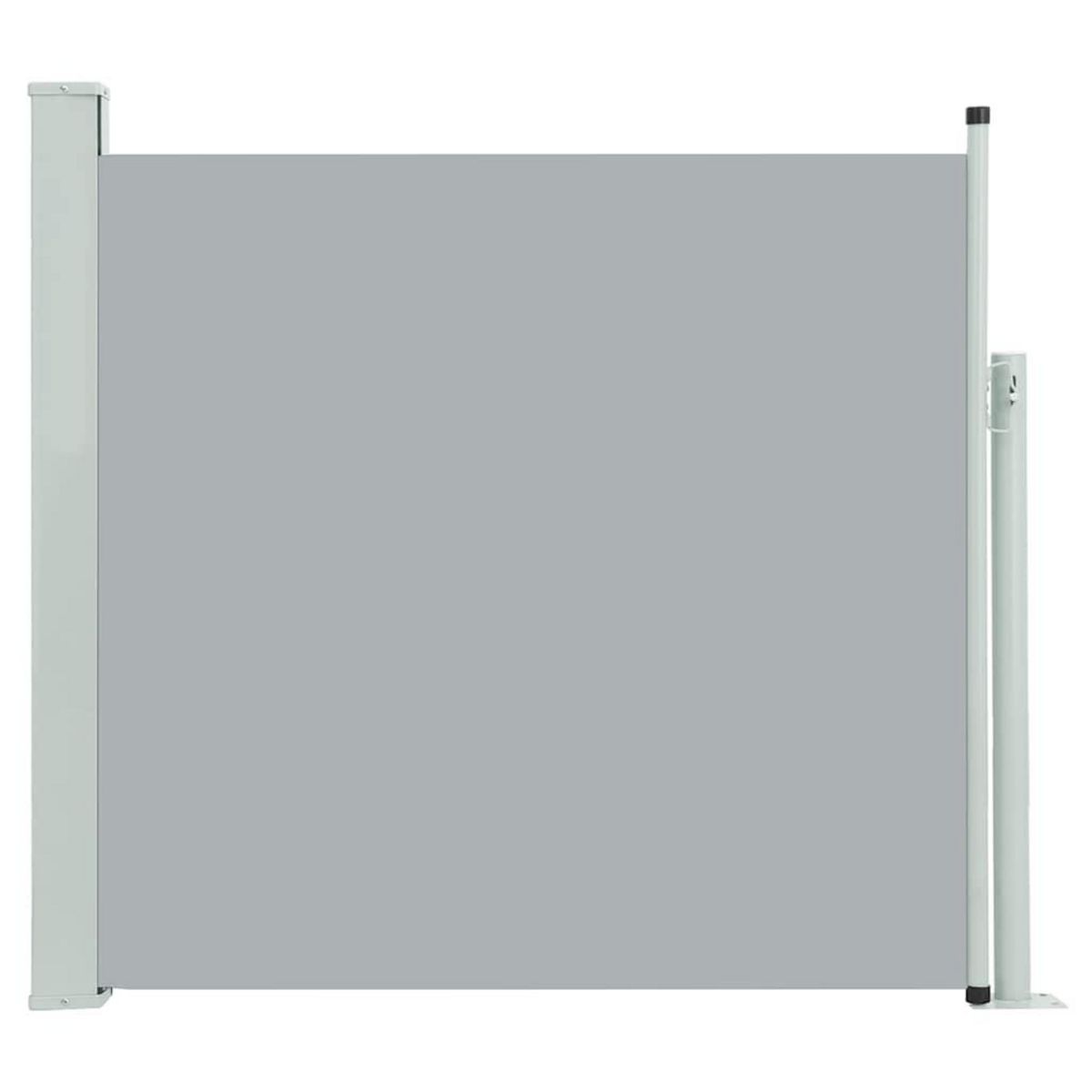VIDAXL Auvent lateral retractable de patio 170x300 cm Gris