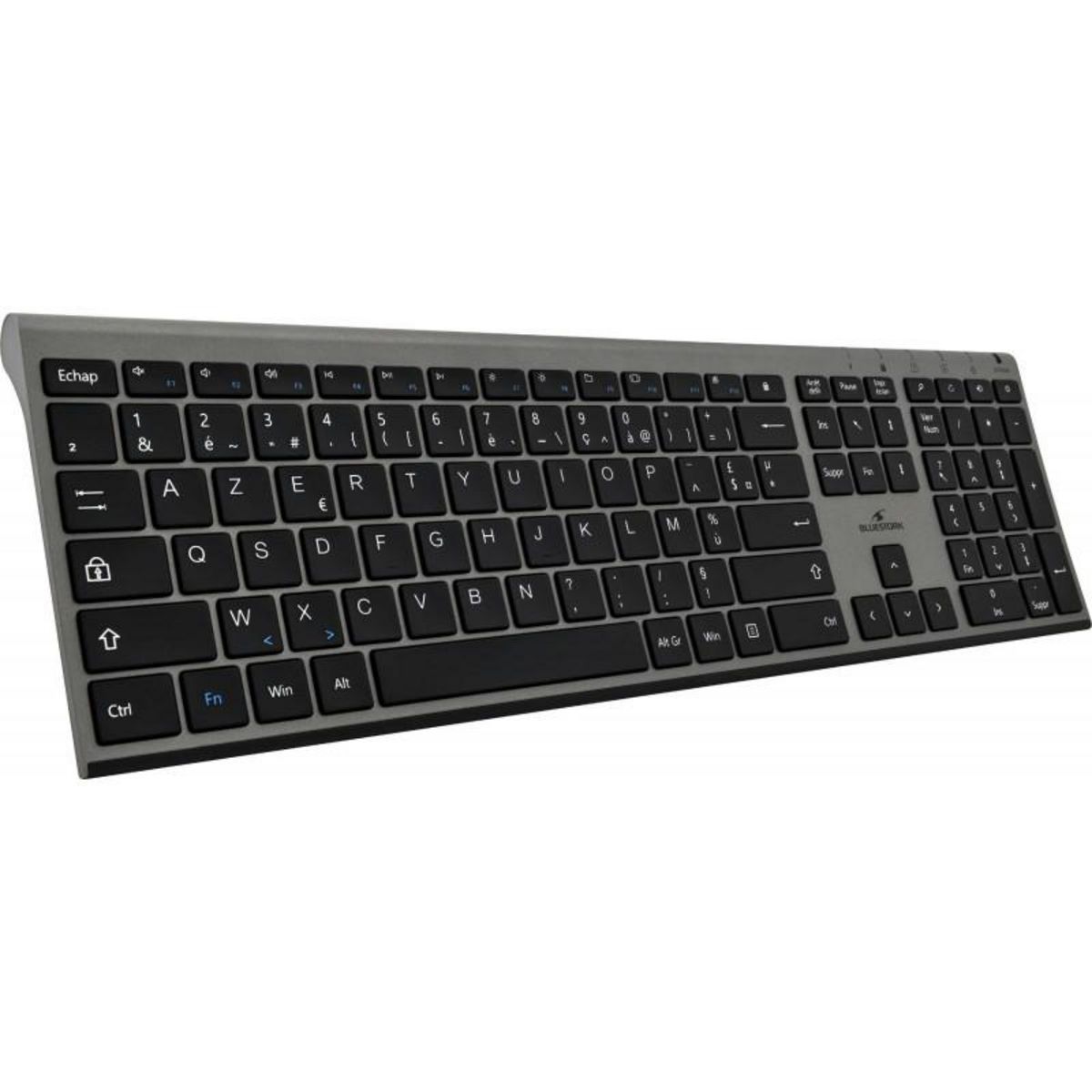 BLUESTORK Clavier AZERTY standard BLUESTORK PACK-WL-PC-BK/FR