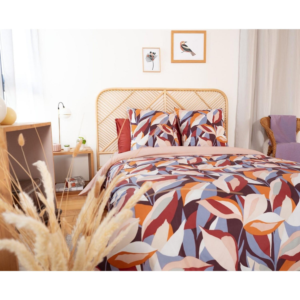 Home collection Parure housse de couette 100% microfibre 72gsm exuberance