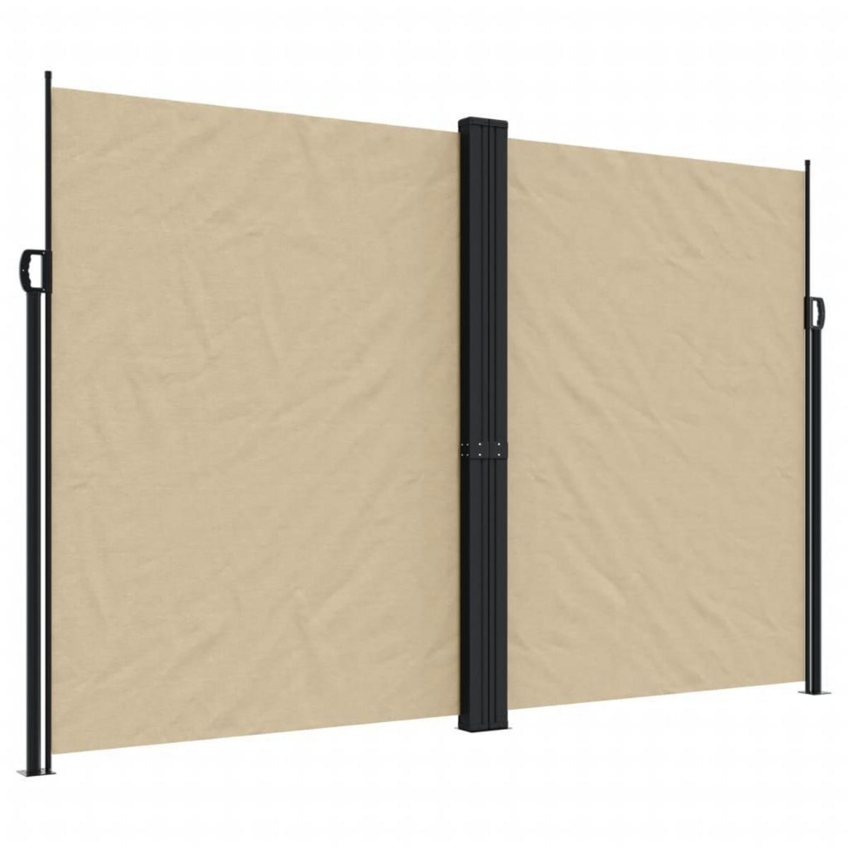 VIDAXL Auvent lateral retractable beige 220x1200 cm