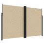 Voir la diapositive 2 : VIDAXL Auvent lateral retractable beige 220x1200 cm