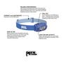 Voir la diapositive 3 : Petzl Lampe frontale - PETZL - TIKKINA - 300 lumens - 3 piles AAA/LR03 incluses - Bleu