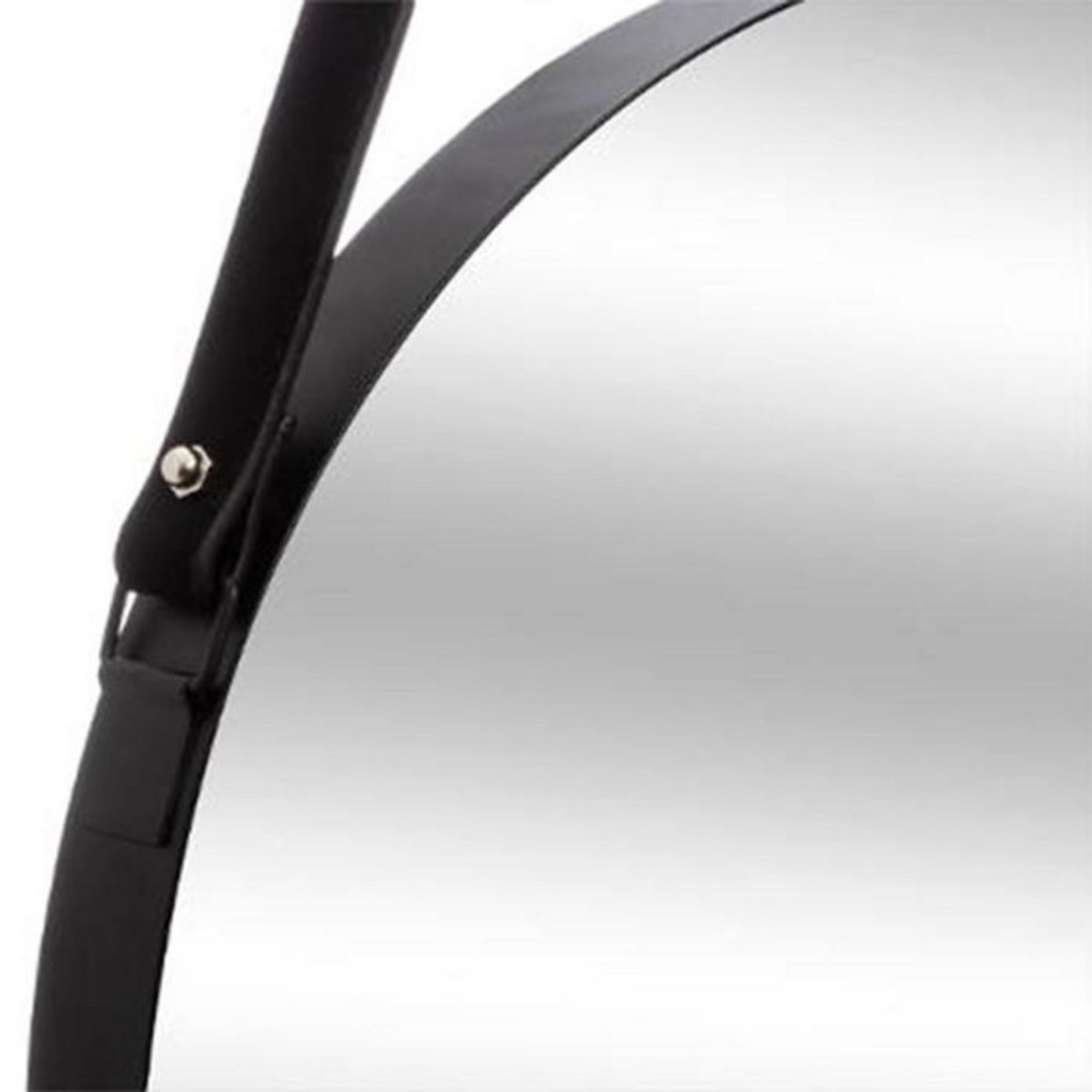 ATMOSPHERA Miroir Mural Design en Métal  Belt  38cm Noir