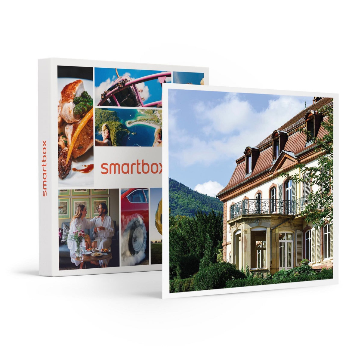 Smartbox Lune de miel de 3 jours dans un château avec dîner gastronomique - Coffret Cadeau Séjour