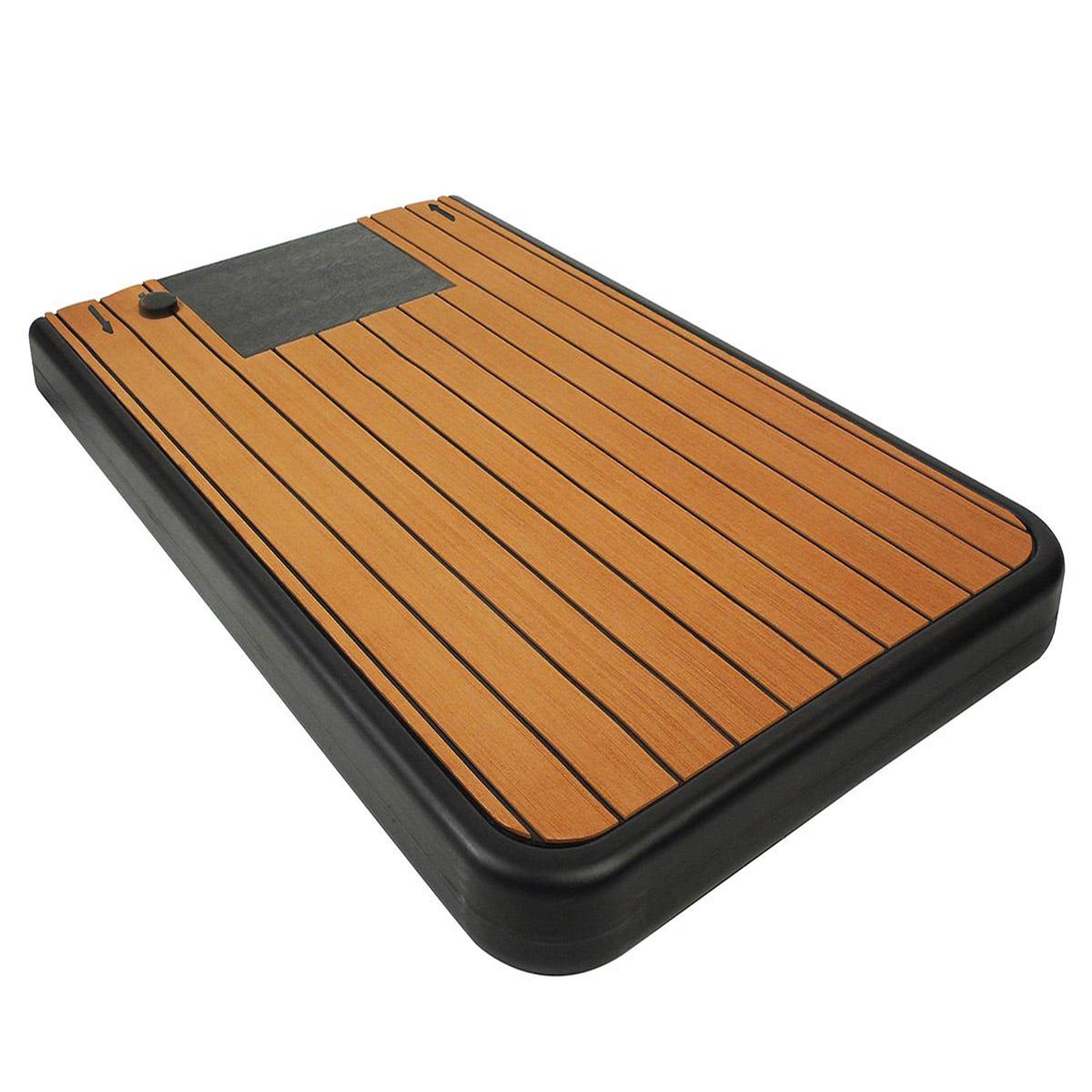 Voir la diapositive 4 : Ubbink Plancher Solairs pour douche de piscine solaire Bois en teck - Ubbink