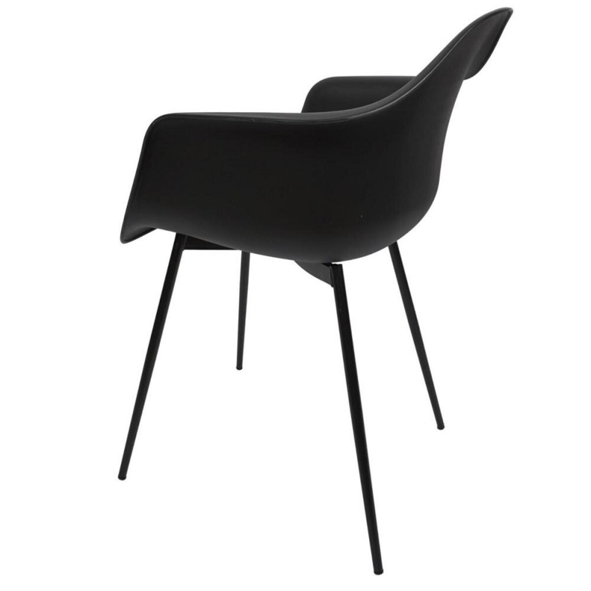 The Home Deco Factory Fauteuil GUSTAV noir