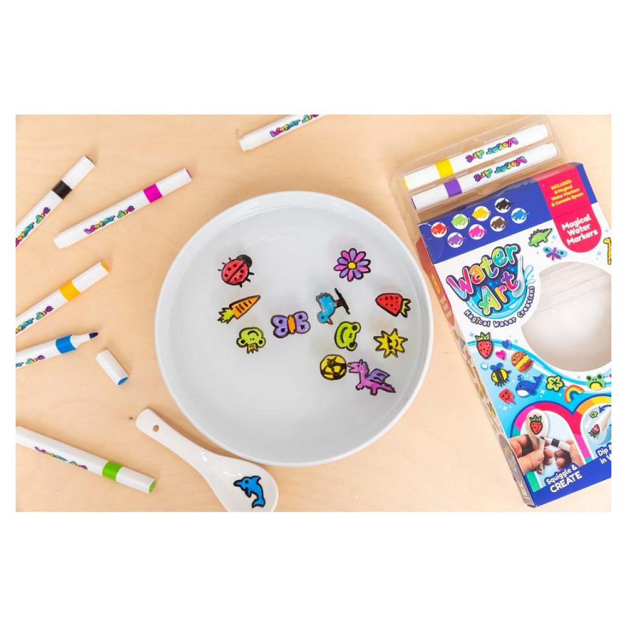 Voir la diapositive 3 : SILVERLIT coffret Water art stickers pack