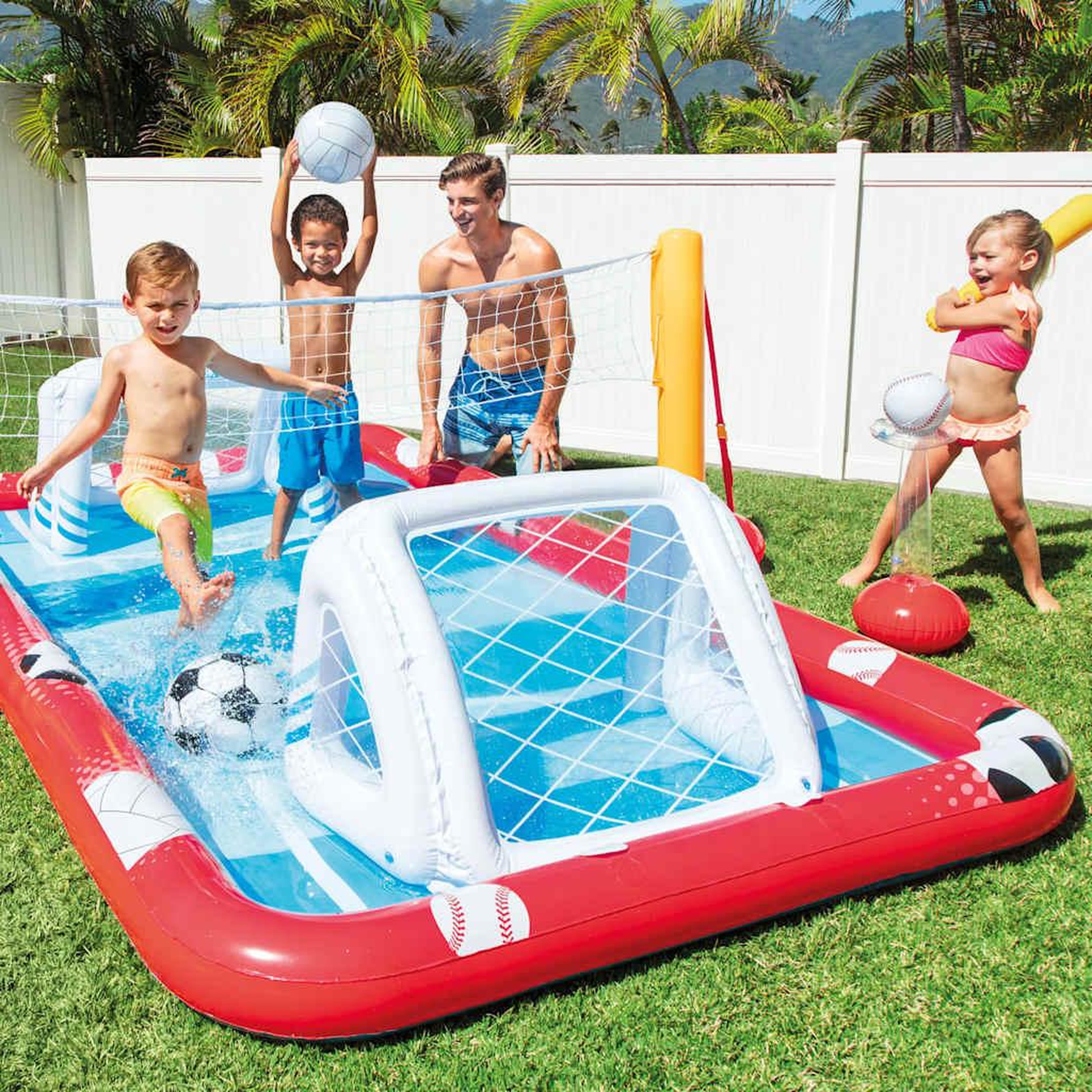 Voir la diapositive 3 : INTEX Aire de jeux gonflable Multisports - Intex