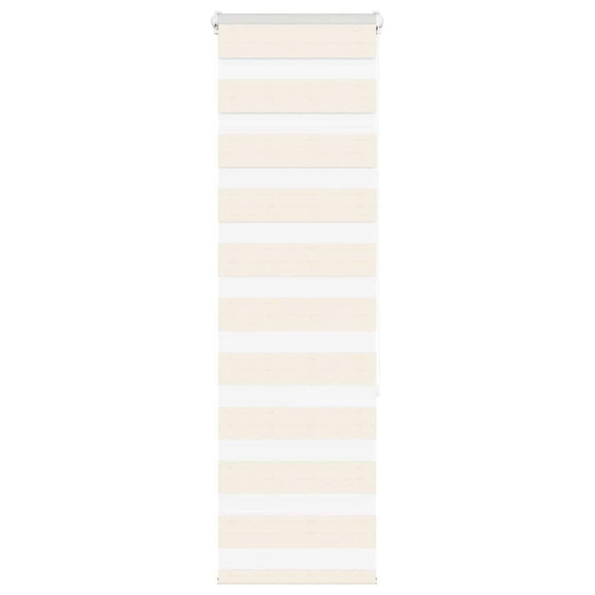 VIDAXL Store zebre beige marbre largeur du tissu 40,9 cm polyester