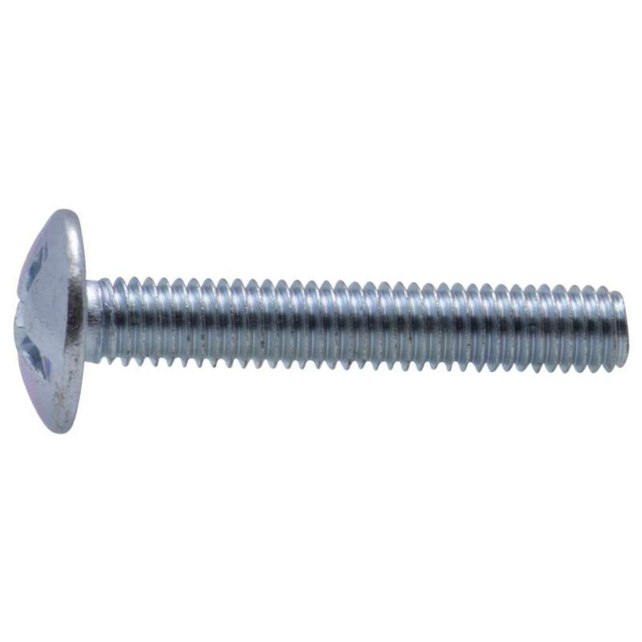 Voir la diapositive 1 :  Boulon poêlier zingué Vissal Ø 6x30mm  lot de 12 boulons