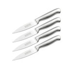 NIROSTA Ensemble de 4 Couteaux d'office en inox 20 cm en tout Nirosta Star