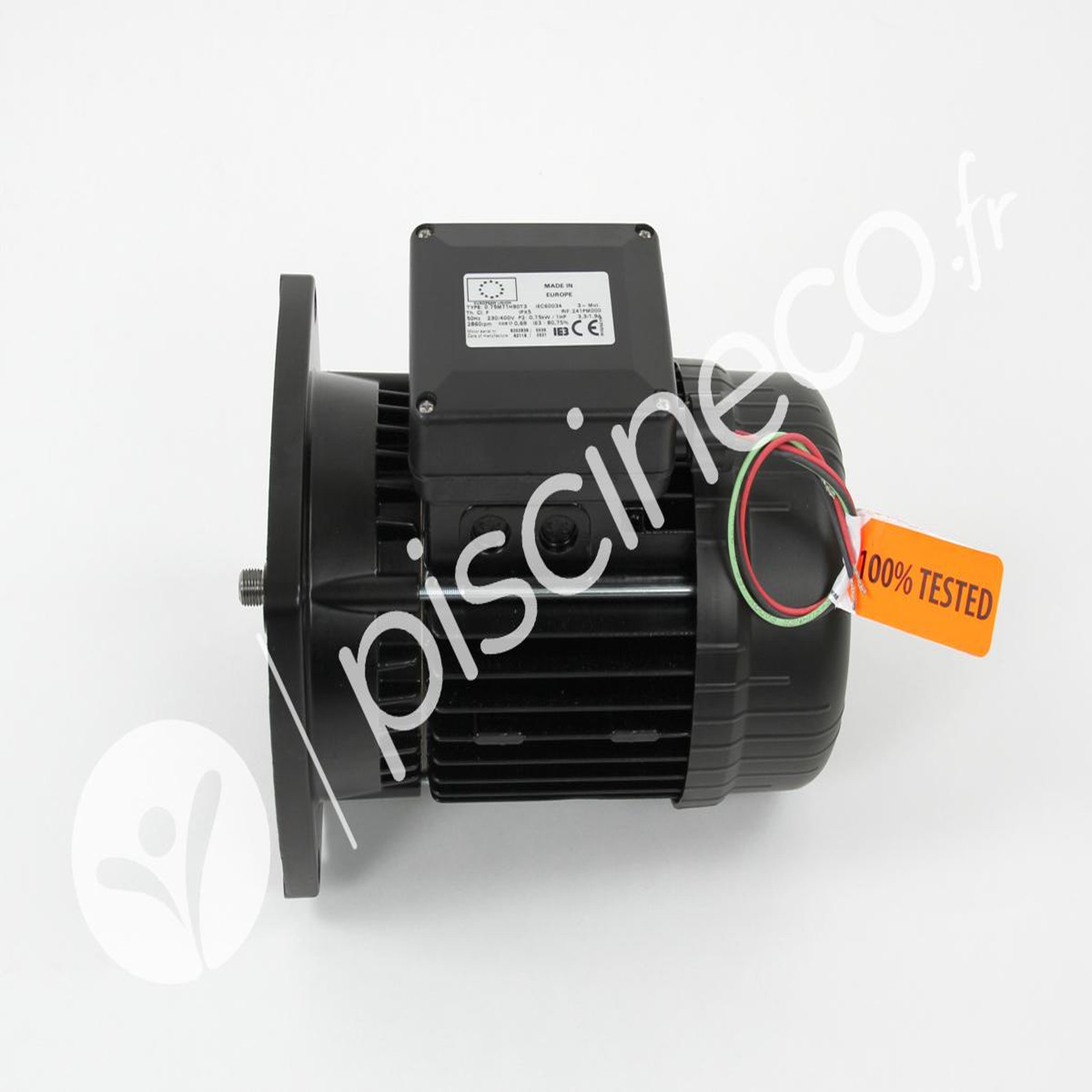 Voir la diapositive 1 : Pentair Moteur pour pompes Ultraflow, Whisperflow et Superflo 1 CV Tri - Pentair
