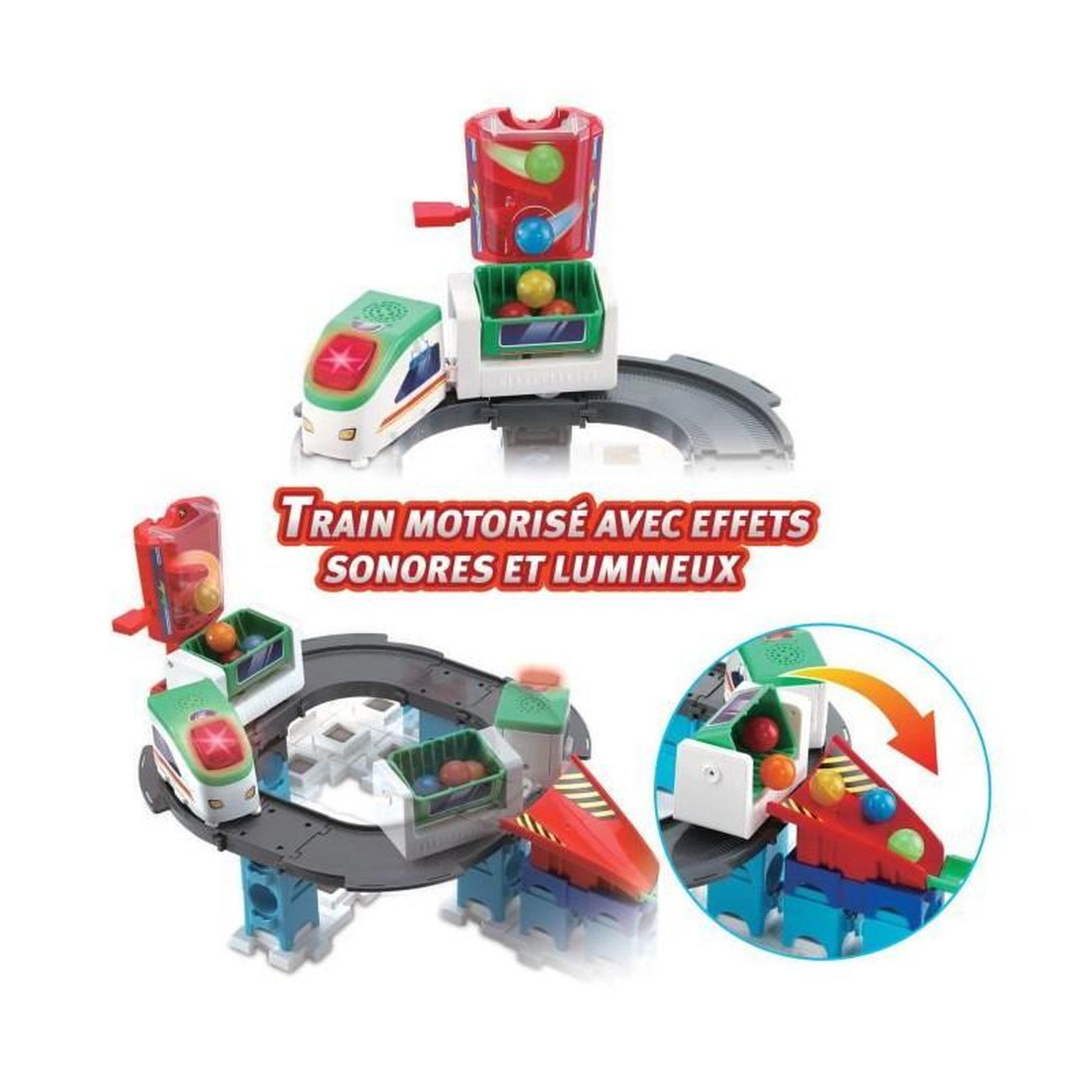 Voir la diapositive 5 : VTECH VTECH MARBLE RUSH - SUPER SKY TOWER SET XL300E