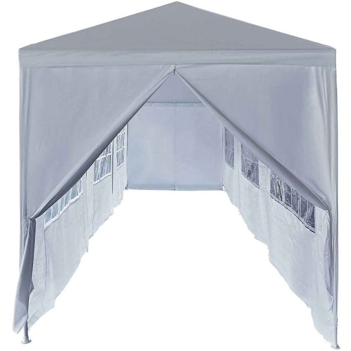 Habitat et Jardin Tente de réception  Carolina 9  - 24.39 m² - 3 x 9 m - Blanc