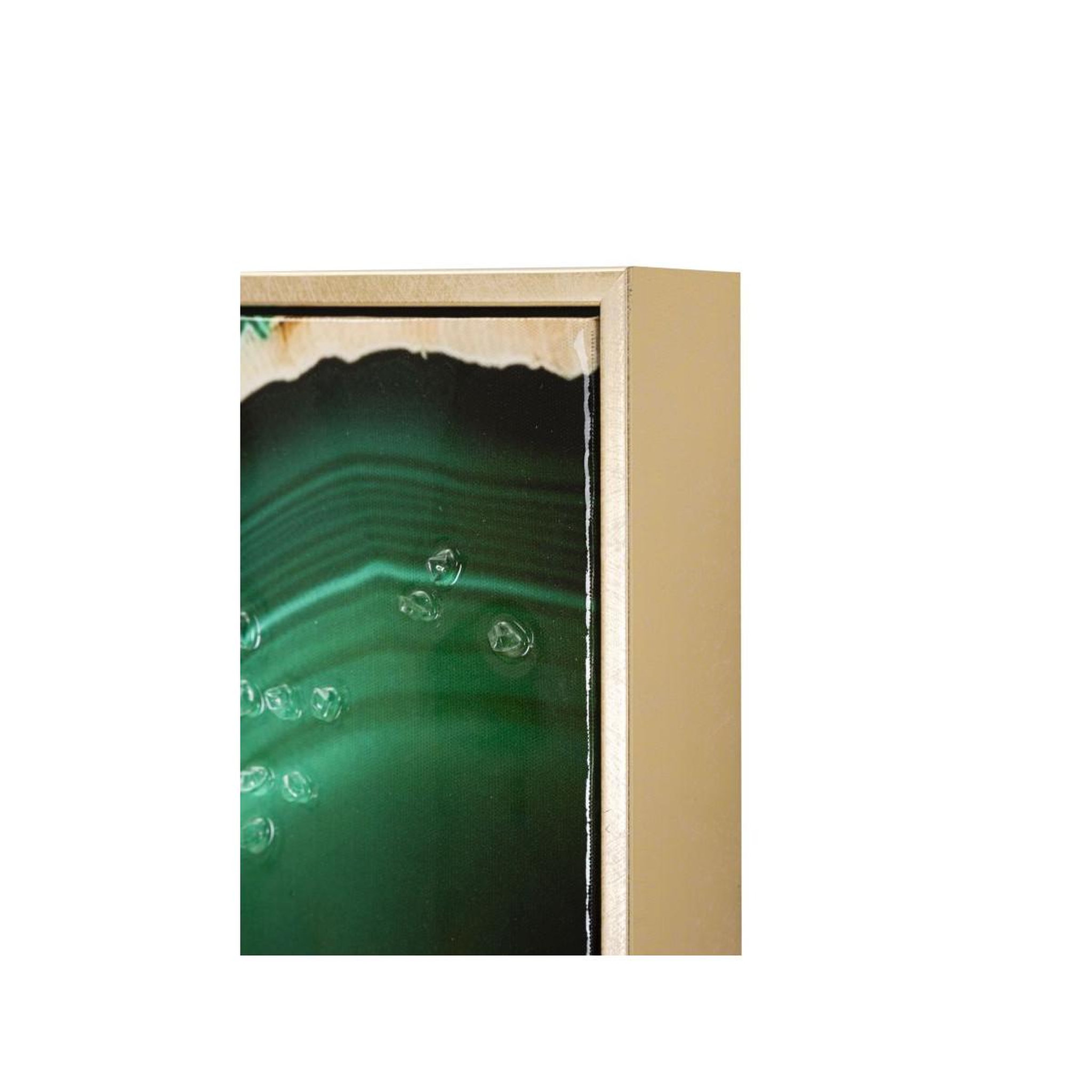 Voir la diapositive 4 : Paris Prix Tableau imprimé déco  smeraldie  62x82cm vert