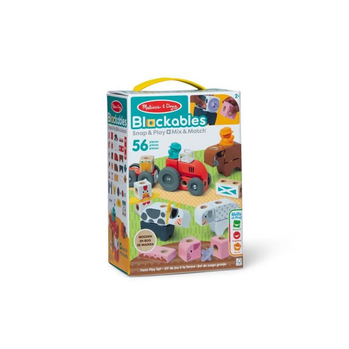 MELISSA & DOUG La ferme - 56 pieces - Blockables - Mélissa & Doug