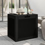Voir la diapositive 1 : VIDAXL Boîte de stockage de jardin noir 55,5x43x53 cm polypropylene