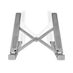 NEDIS Support pour ordinateur portable Nedis aluminium pliable avec 6 angles réglables