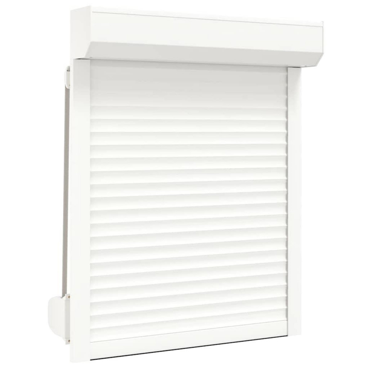 VIDAXL Volet roulant aluminium 70x100 cm blanc