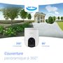 Voir la diapositive 3 : EZVIZ Caméra de surveillance Wifi exterieure motorisée H8c Pro 3K