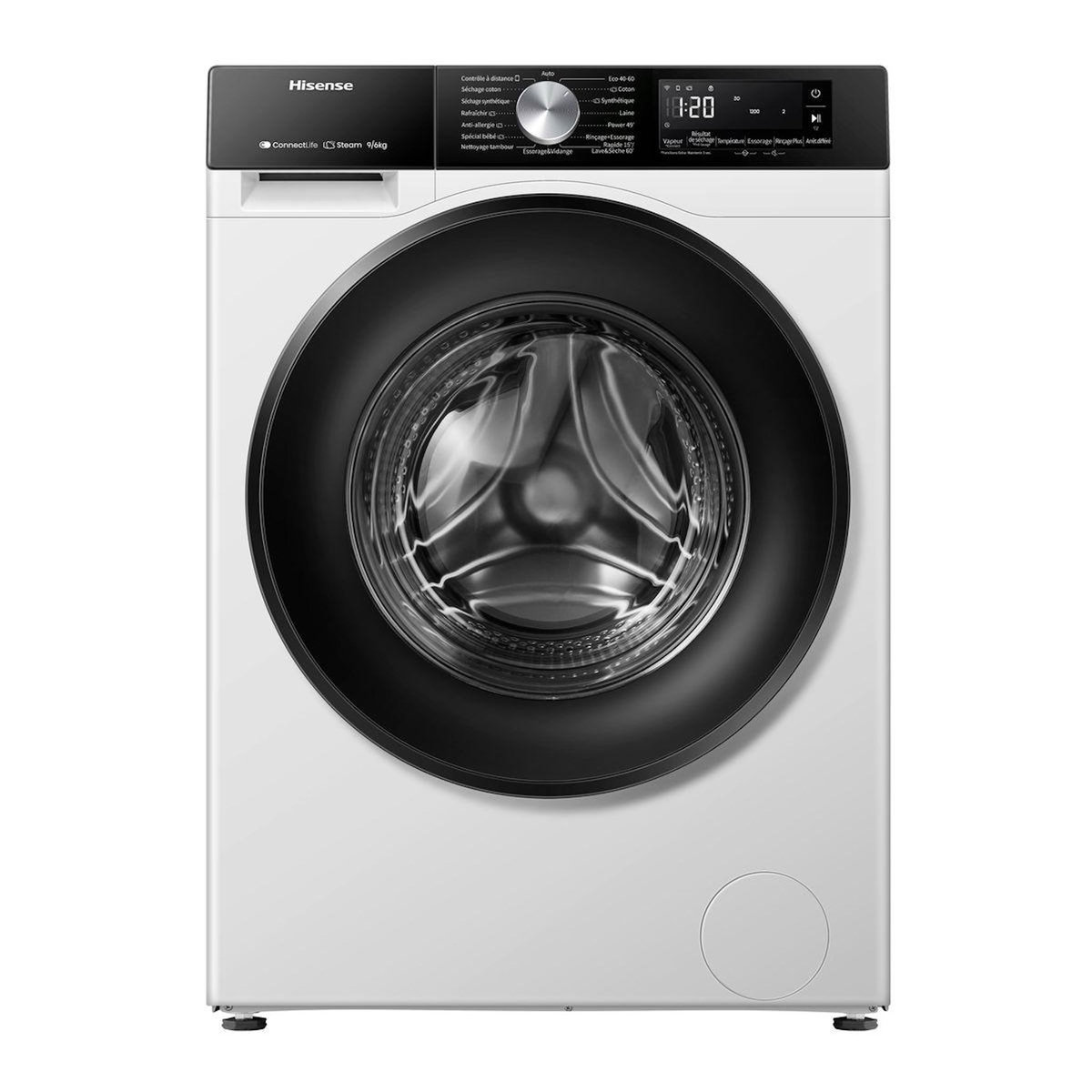 Hisense Lave linge séchant hublot WD3S9043BW3
