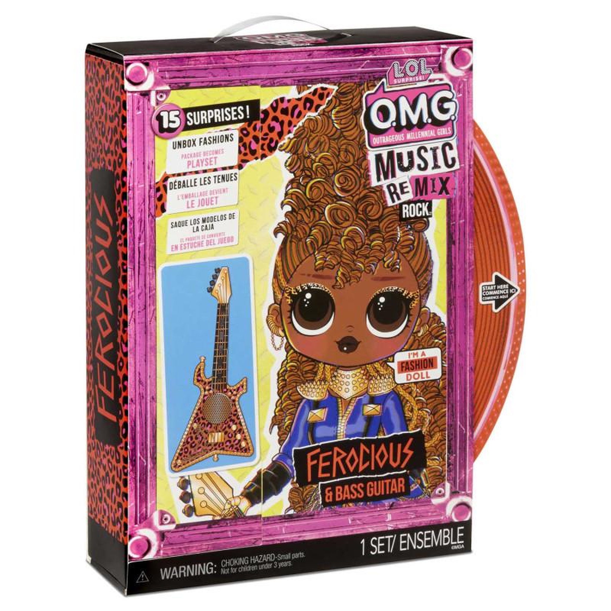 Voir la diapositive 2 : L.O.L. SURPRISE! L.O.L. - LOL. Surprise OMG Pop Remix Rock - Ferocious 577591EUC
