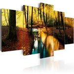 Paris Prix Tableau Imprimé  Autumn Silence : Forest. Coloris disponibles : Multicolore