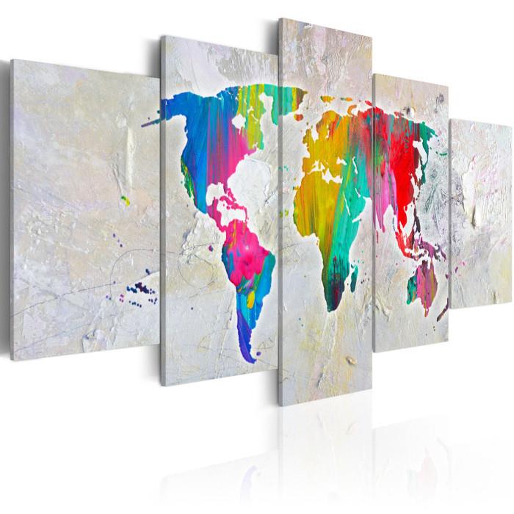 Paris Prix Tableau Imprimé  Energy of World. Coloris disponibles : Multicolore