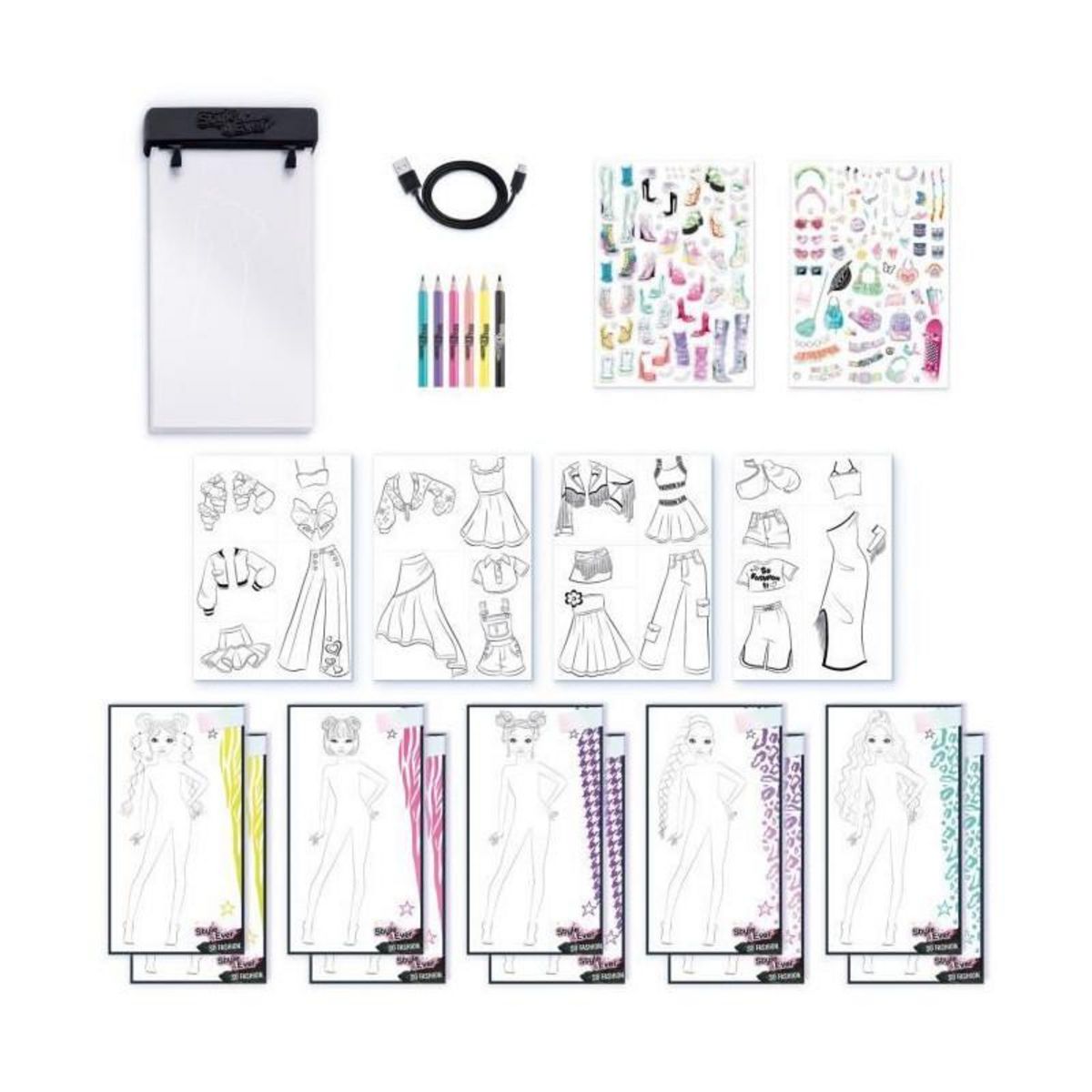 Canal Toys Canal Toys - STYLE 4 EVER - Fashion designer Tablette lumineuse - OFG 320