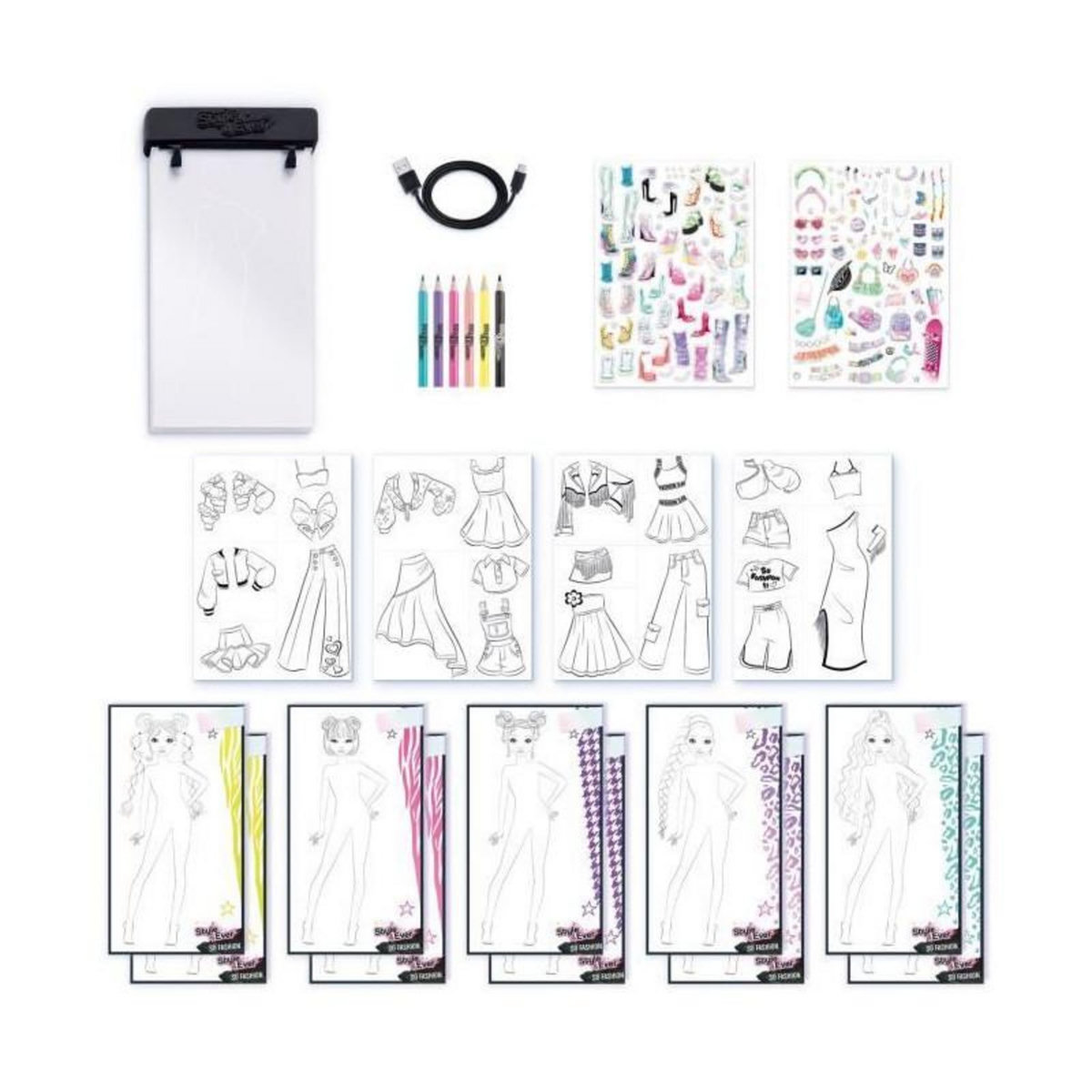 Canal Toys Canal Toys - STYLE 4 EVER - Fashion designer Tablette lumineuse - OFG 320