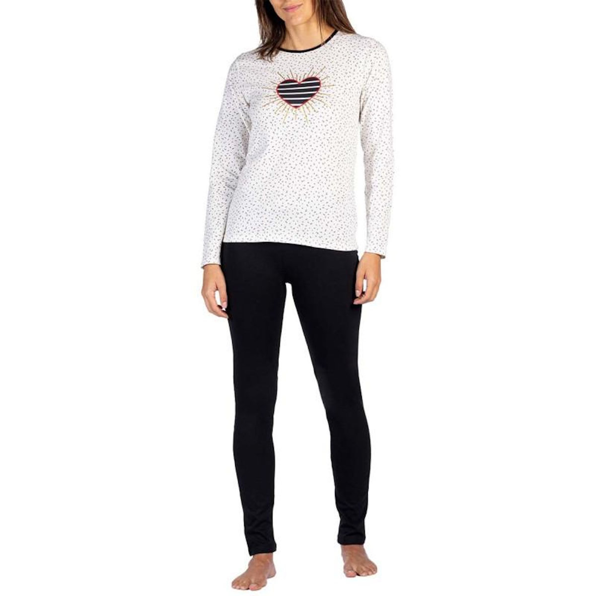 OZABI Pyjama COTON MELISSA BROWN