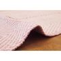 Voir la diapositive 3 : Paris Prix Tapis Tissé Rayé Fait Main  Aperitif  Rose
