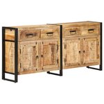 VIDAXL Buffet 172x35x80 cm Bois de manguier massif