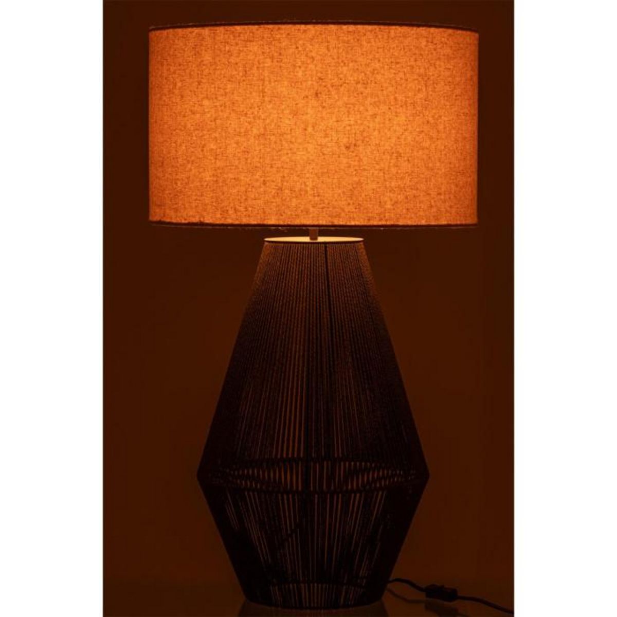 Paris Prix Lampe à Poser Design  Striing  78cm Noir